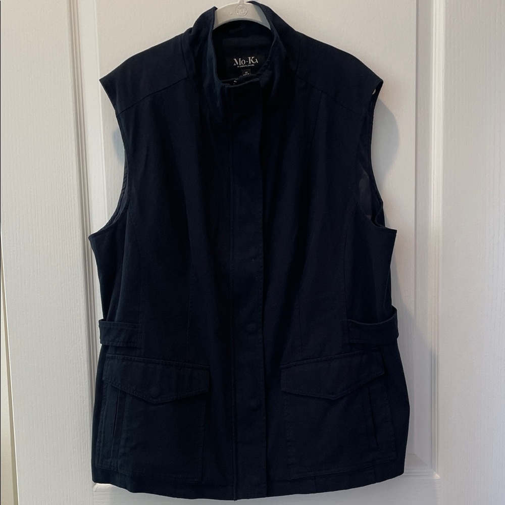 Mo-Ka Women's‎ Dark Blue Vest